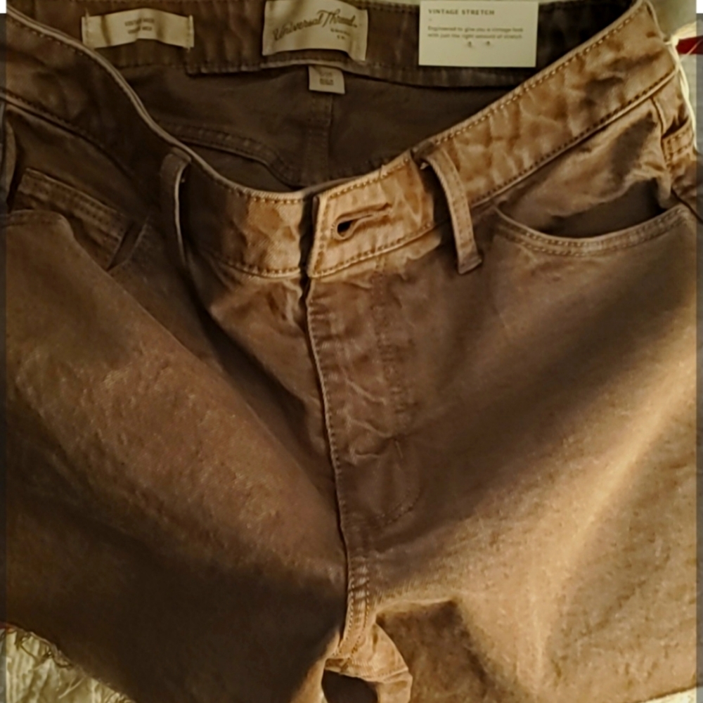 Cord Shorts size